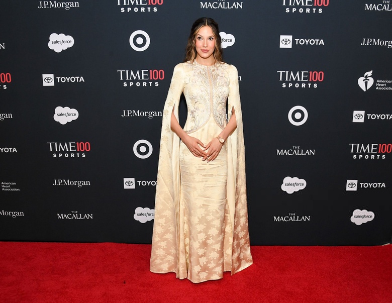 Eileen Gu attending the Time100 Sports Gala in New York City.