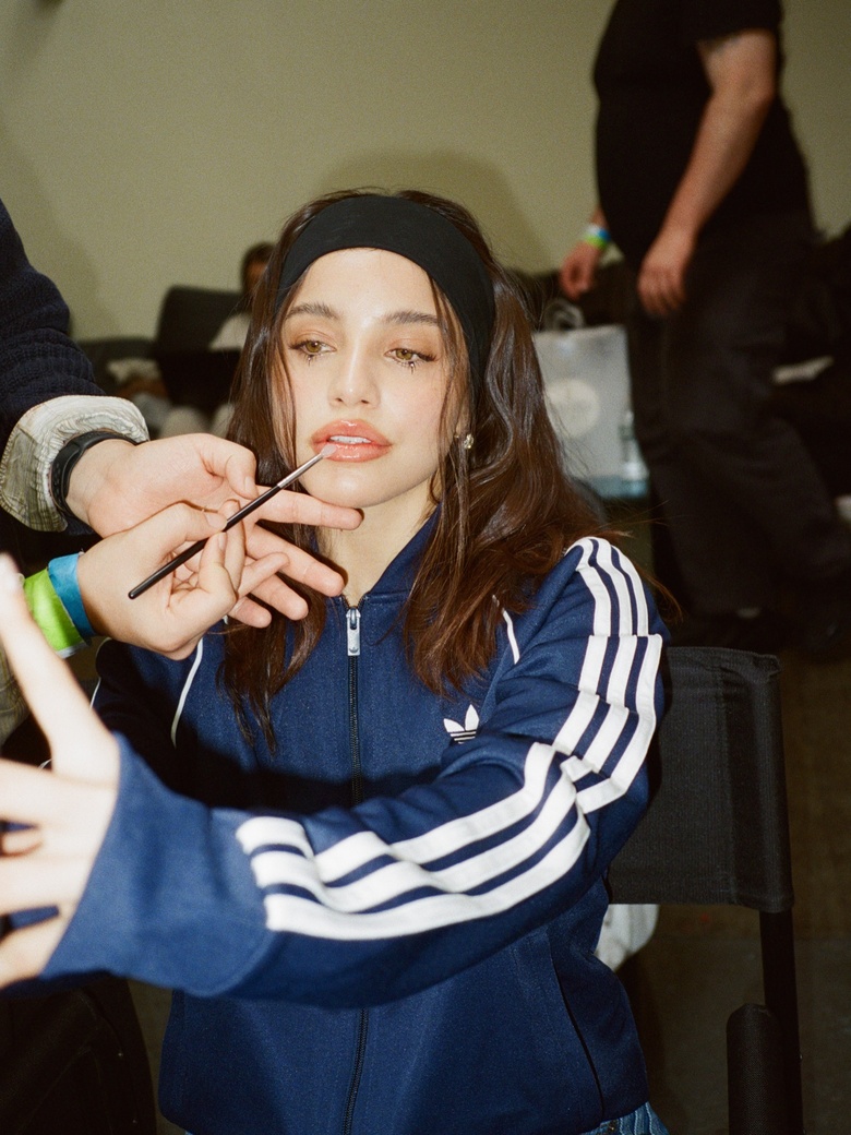 Emilia Mernes’ Effortless Glamour Showcases Stellar Style at Adidas Event
