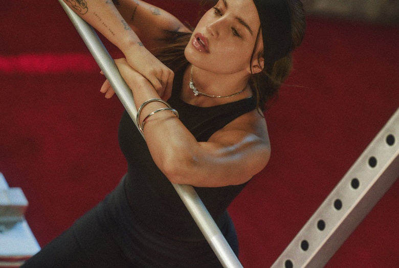 Emilia Mernes’ Effortless Glamour Showcases Stellar Style at Adidas Event