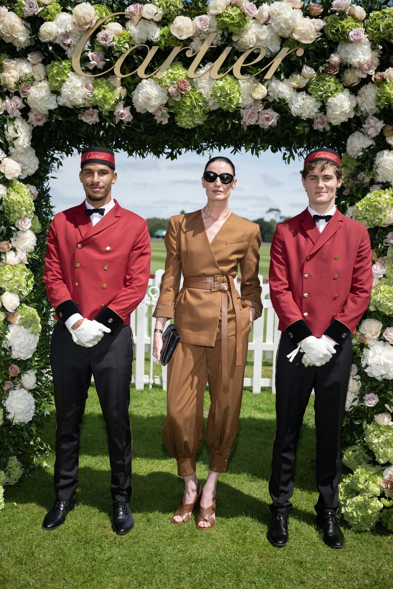 Erin O Connor Steals the Spotlight at Polo Tournament
