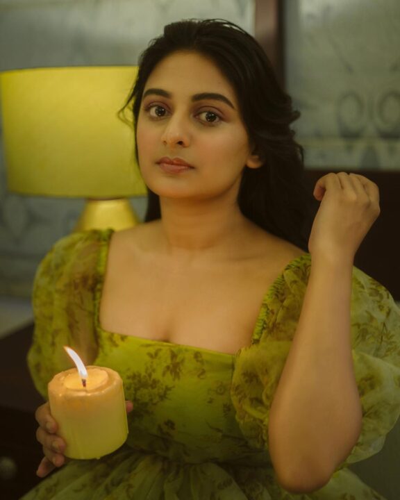 Esther Anil's Ethereal Glow: A Dreamy Indoor Session