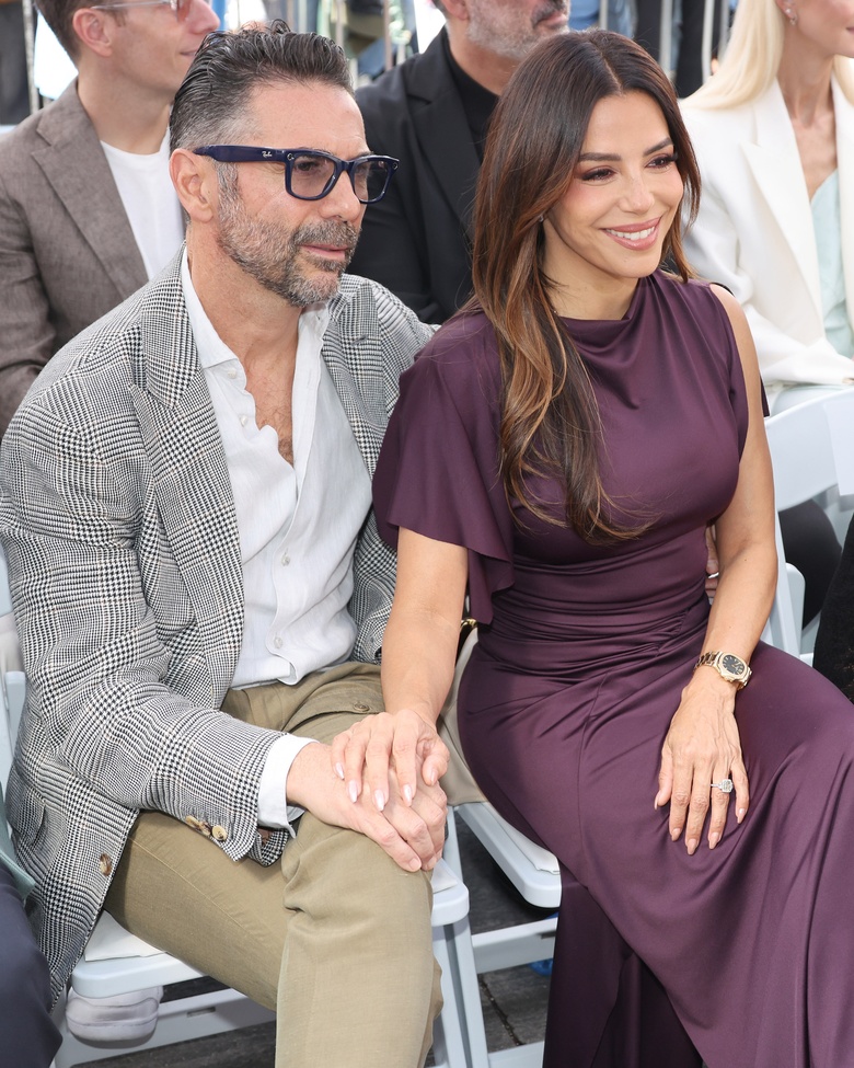 Eva Longoria Dazzles in Hollywood Glamour at Star Ceremony!