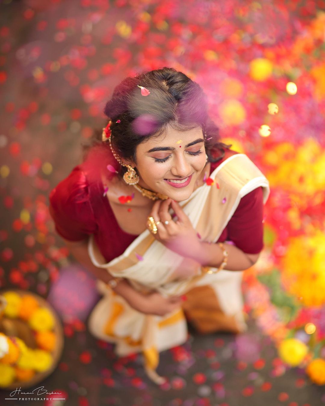 Gabriella Charlton's Elegant Onam Celebration Photos 2023