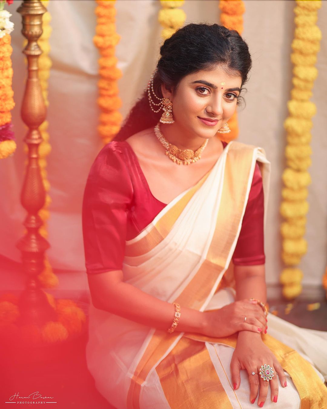 Gabriella Charlton's Elegant Onam Celebration Photos 2023