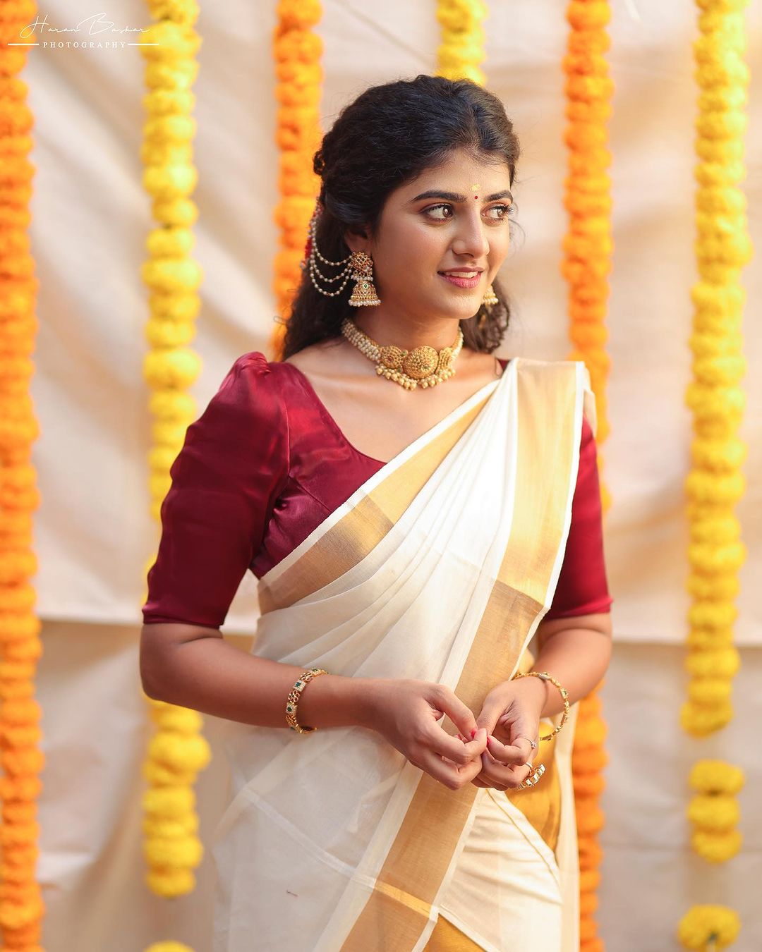 Gabriella Charlton's Elegant Onam Celebration Photos 2023