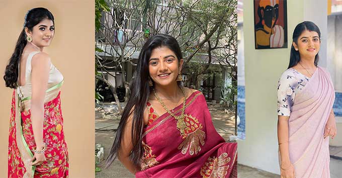 Gabriella Charlton Saree Photos Stunning Traditional Elegance