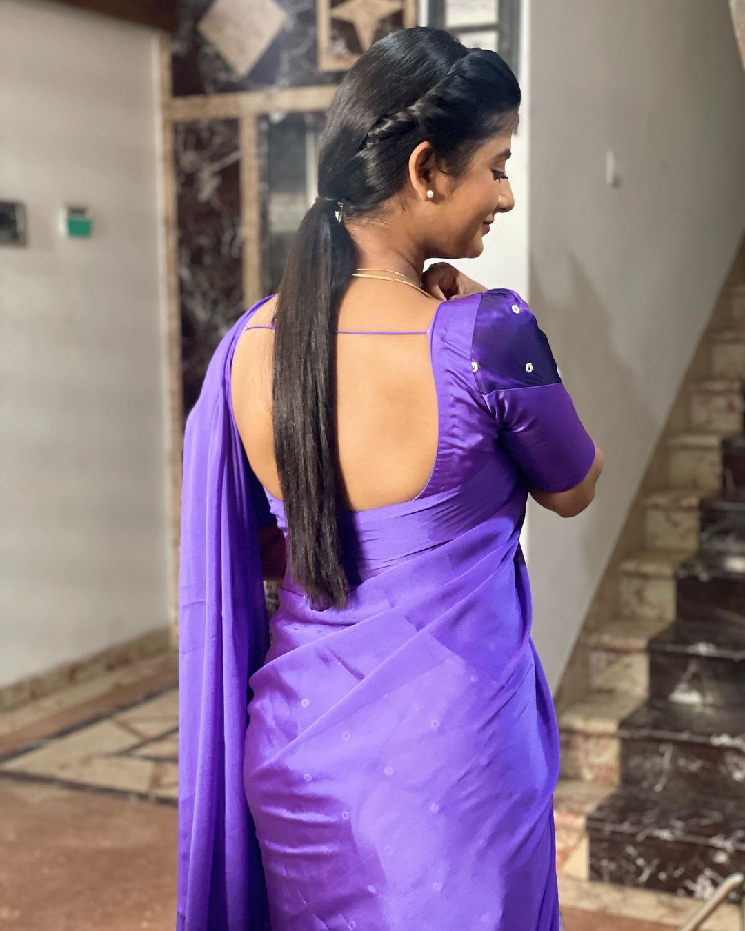 Gabriella Charlton Saree Photos Stunning Traditional Elegance
