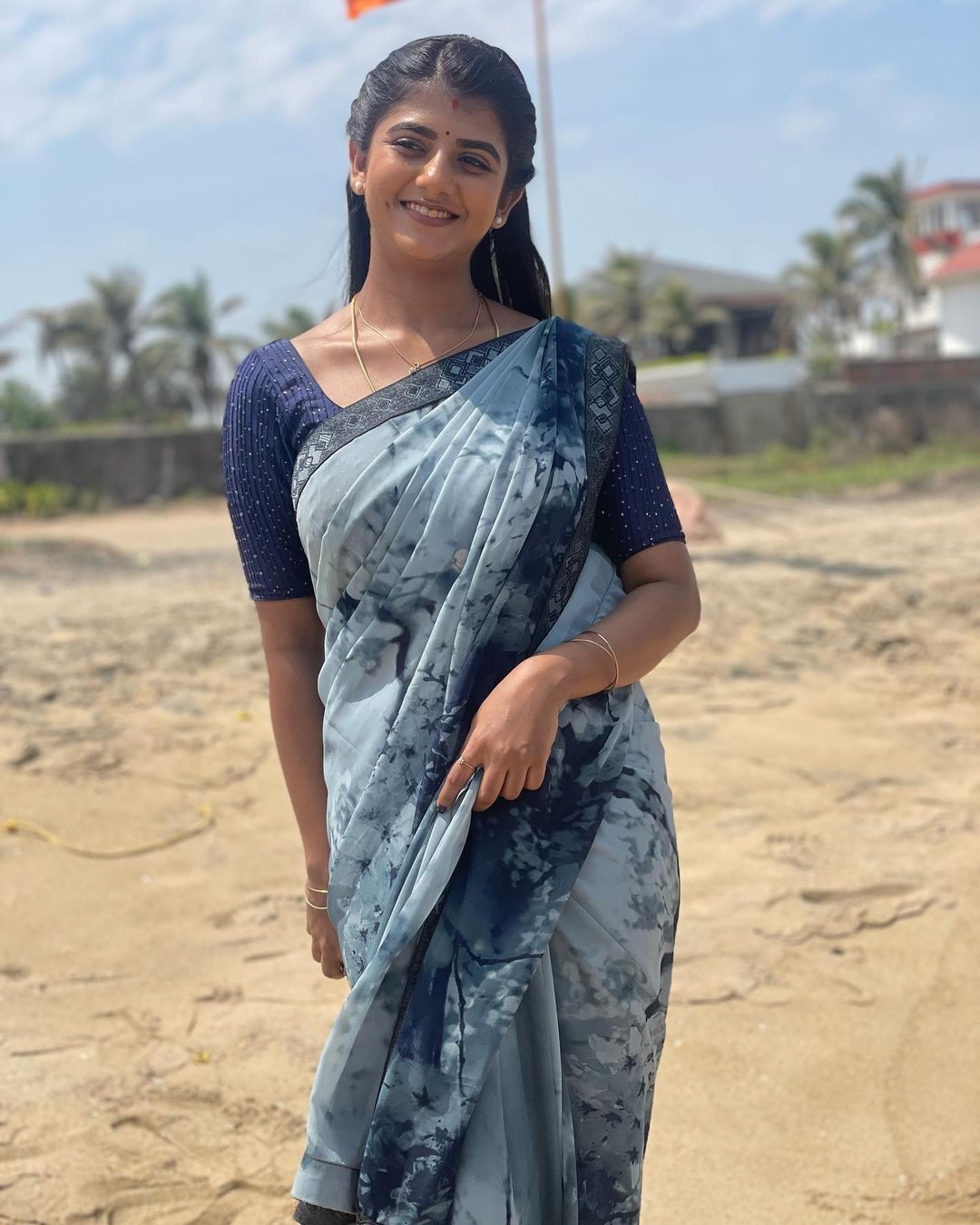 Gabriella Charlton Saree Photos Stunning Traditional Elegance