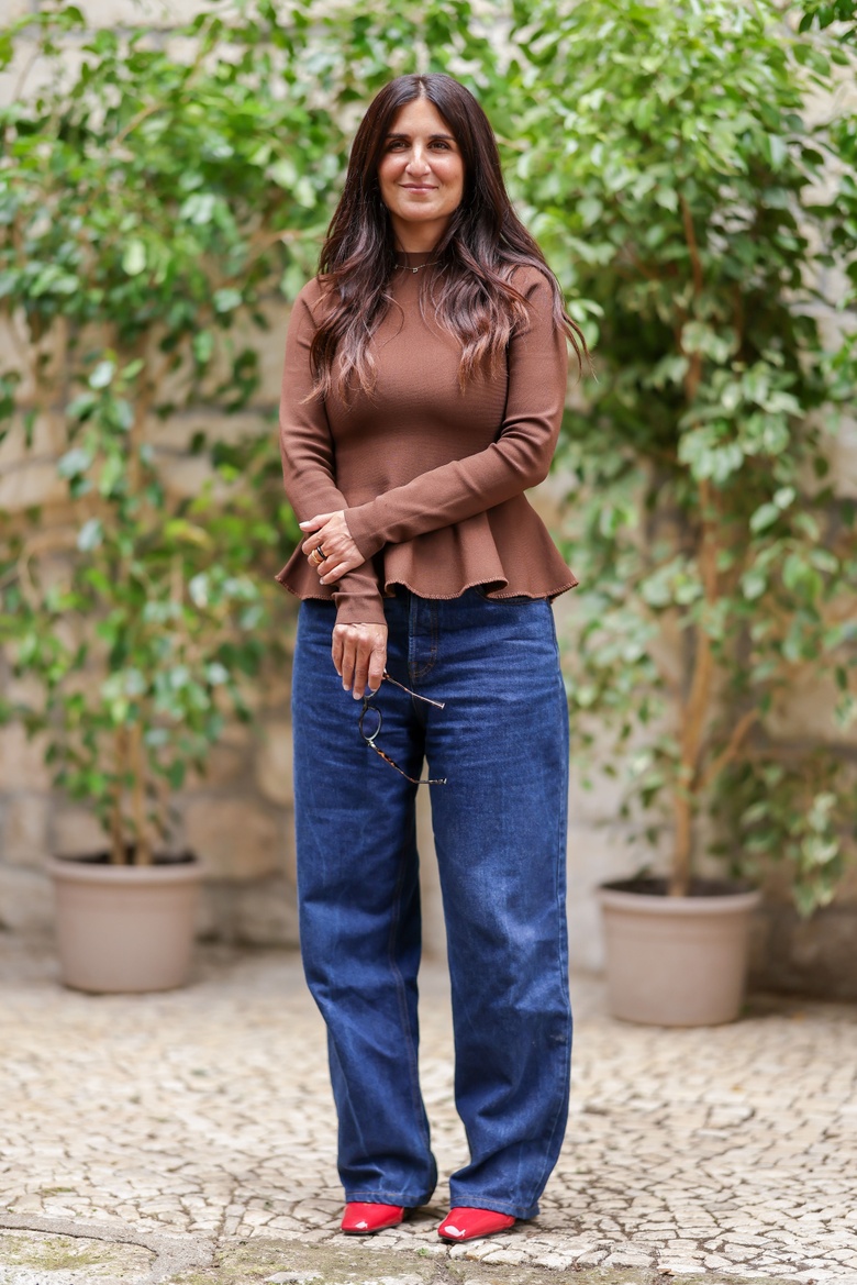Geraldine Nakache Radiates Elegance at Angoulême Film Festival
