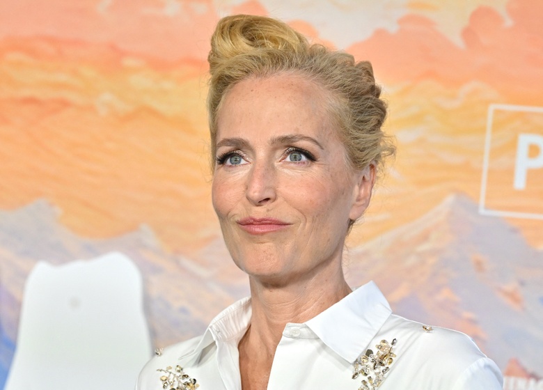 Gillian Anderson's Effortless Glamour Reigns Supreme at Hollywood Premiere