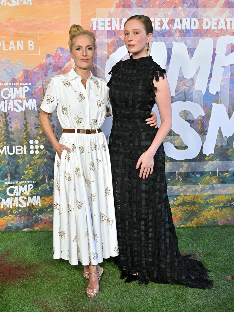 Gillian Anderson's Effortless Glamour Reigns Supreme at Hollywood Premiere