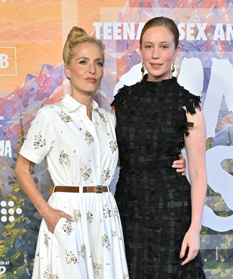 Gillian Anderson's Effortless Glamour Reigns Supreme at Hollywood Premiere