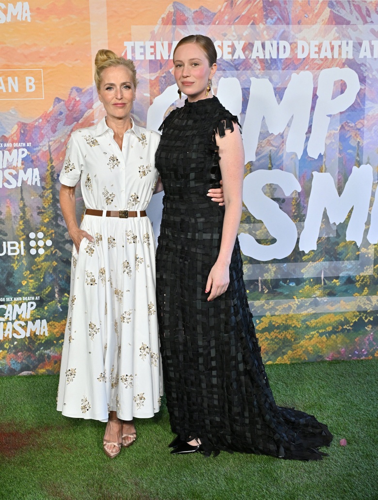 Gillian Anderson's Effortless Glamour Reigns Supreme at Hollywood Premiere
