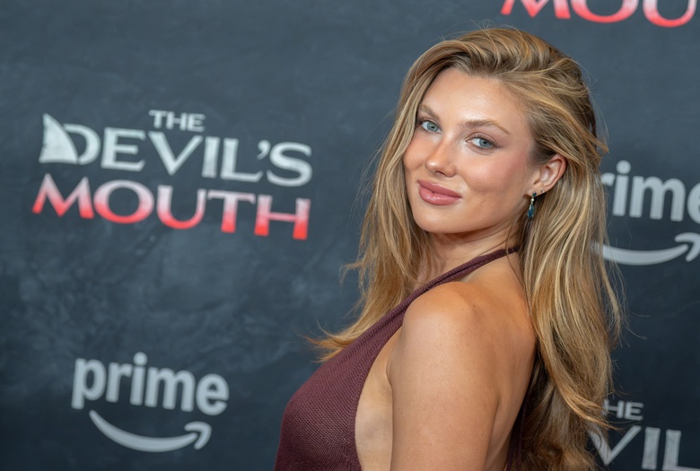 Gillian Nation attends The Devil's Mouth Premiere in Los Angeles looking stunning and camera-ready.