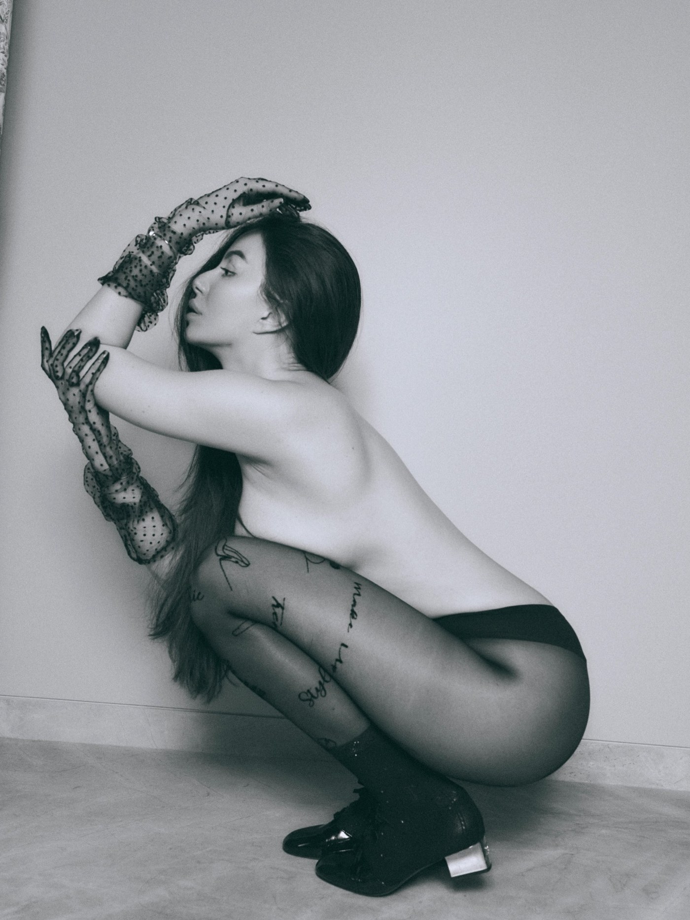Giorgia Andriani Nails Her 'Soft with a Dark Side' Editorial Moment