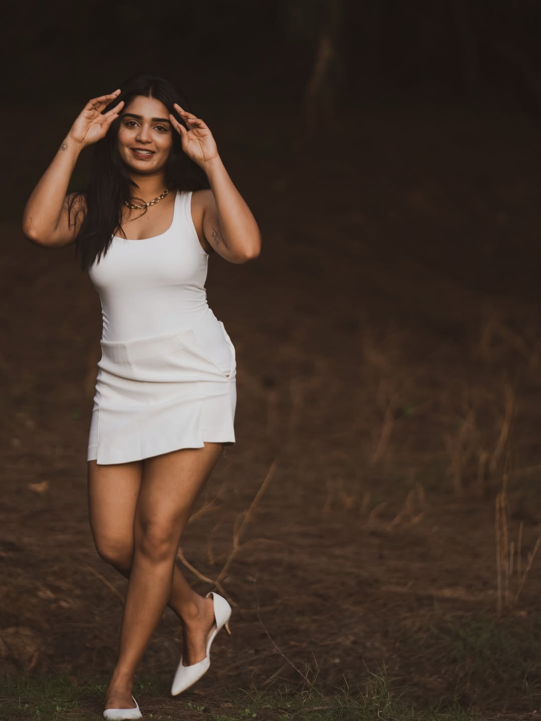 Gouri Kishan’s Chic Transformation! Stealing Hearts in White and Shades of Elegance