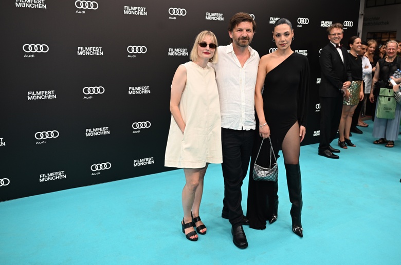 Hailey Louise Jones Shines on the Red Carpet at Munich Film Festival Opening