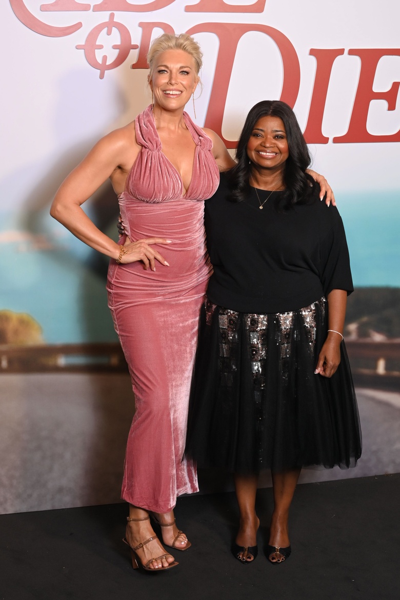 Hannah Waddingham Brings the Glamour and Edge to London’s Red Carpet Scene