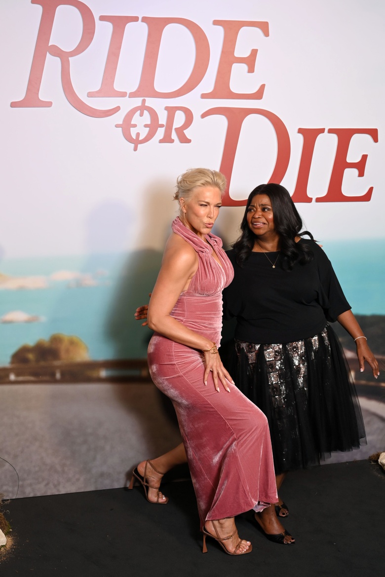 Hannah Waddingham Brings the Glamour and Edge to London’s Red Carpet Scene