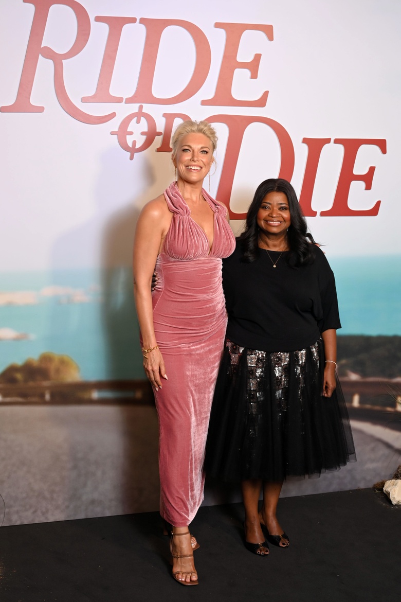 Hannah Waddingham Brings the Glamour and Edge to London’s Red Carpet Scene