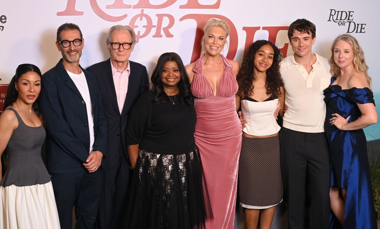 Hannah Waddingham Brings the Glamour and Edge to London’s Red Carpet Scene
