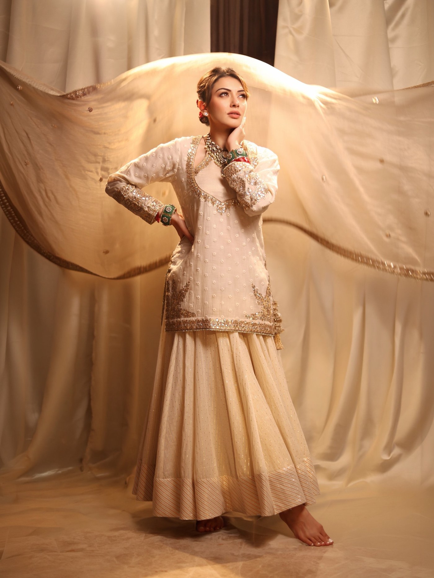 Hansika Motwani Masterclass: Balancing Tradition and Modern Silhouettes
