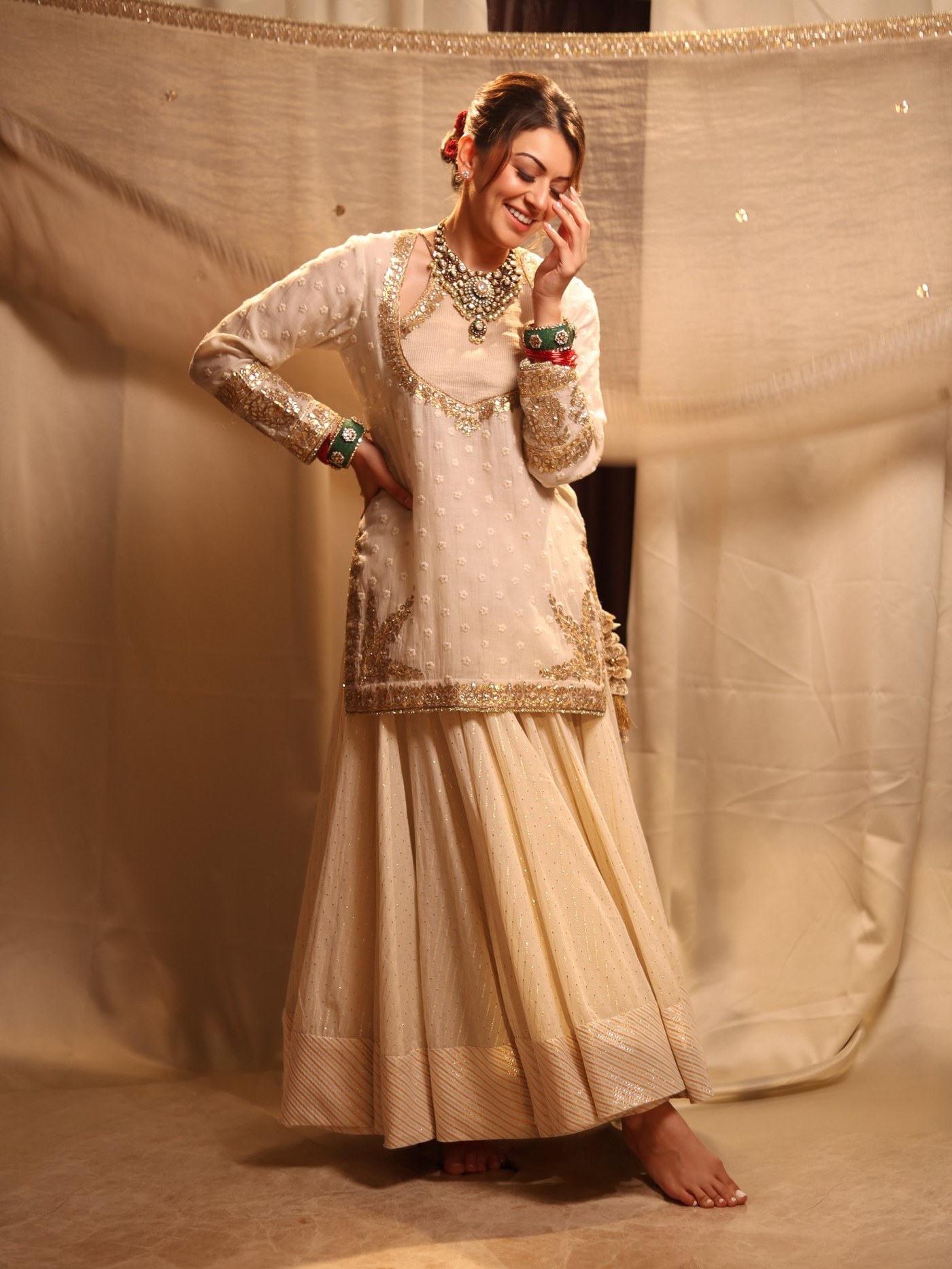 Hansika Motwani Masterclass: Balancing Tradition and Modern Silhouettes