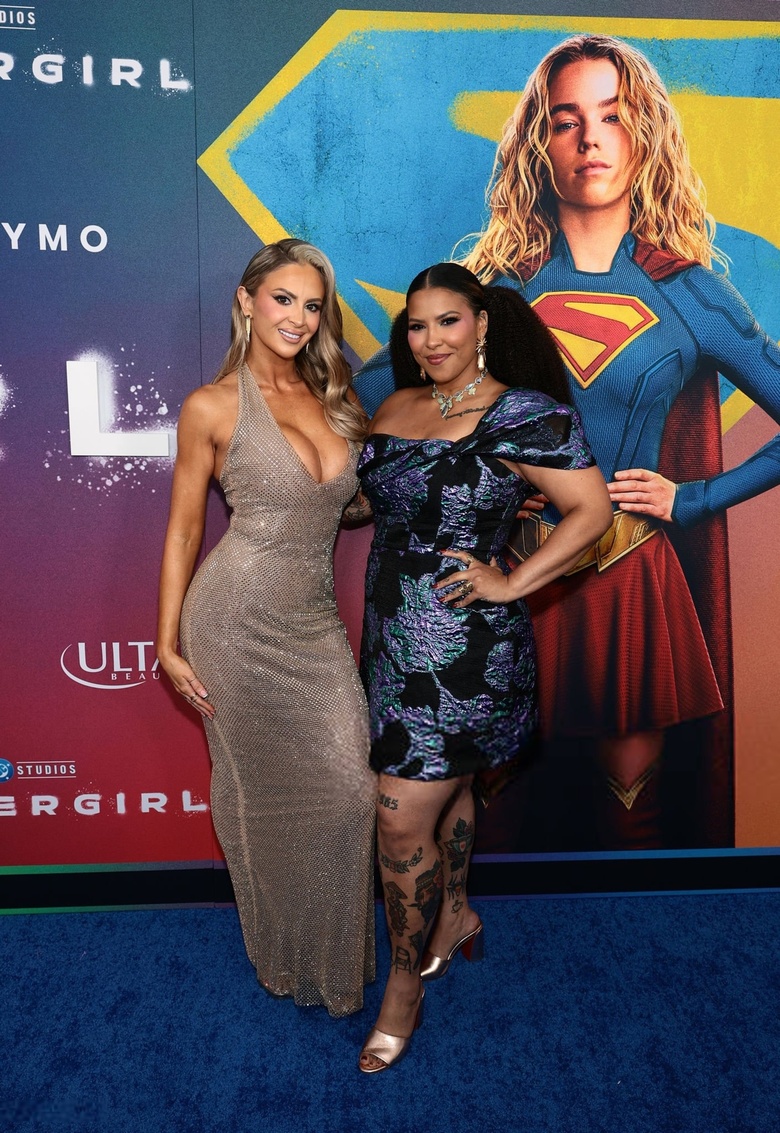 Harley Cameron Steals the Spotlight at Supergirl Premiere in New York