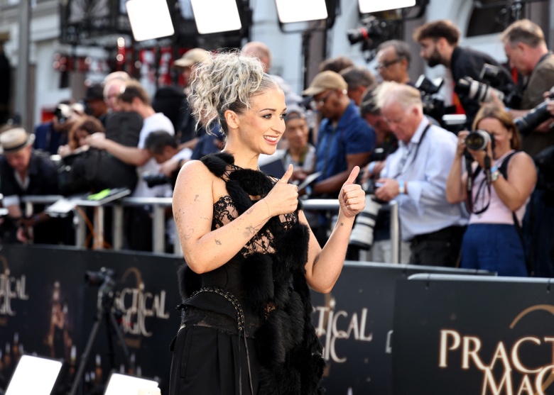 Harriet Rose shines on the red carpet at the Practical Magic 2 European Premiere in London. - Photos & Updates