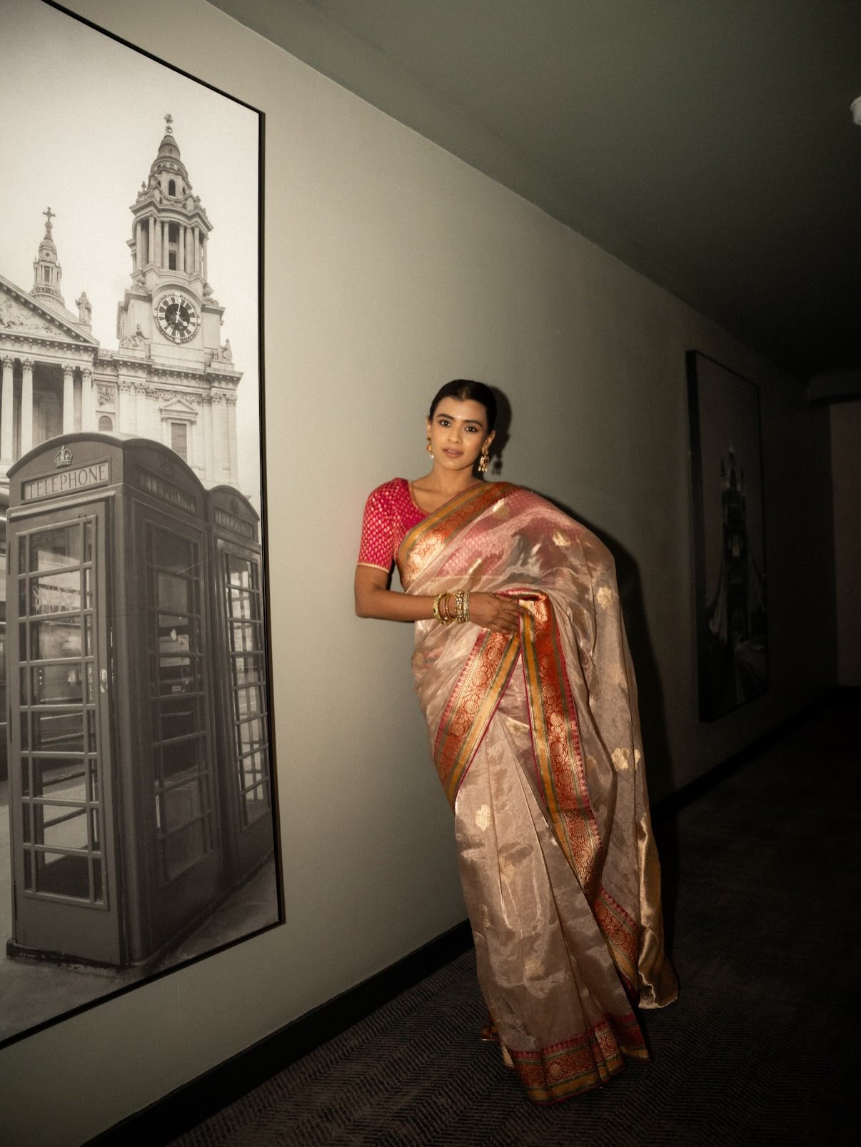 Hebah Patel's Silk Saree Moment: A Masterclass in Festive Elegance