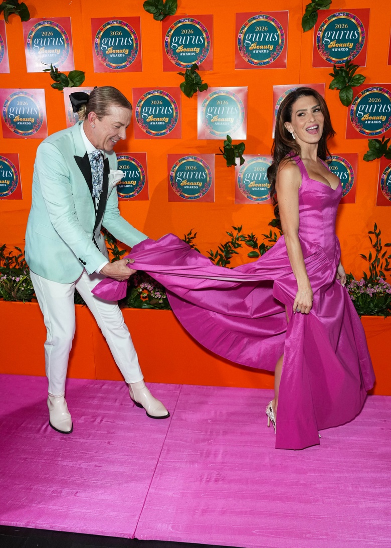 Hilaria Baldwin Radiates at the 2026 Gurus Beauty Awards in New York