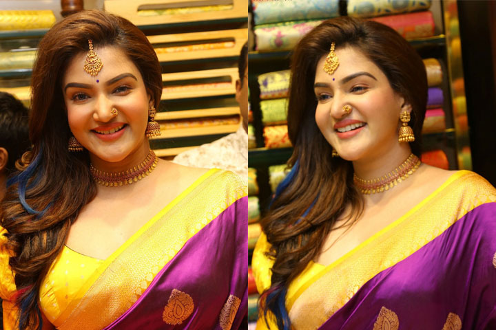 Honey Rose Stunning Latest Saree Photos and Glamour