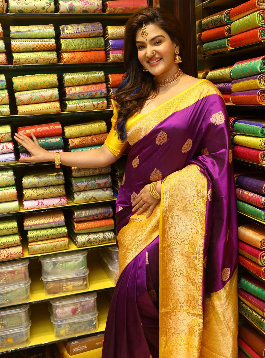 Honey Rose Stunning Latest Saree Photos and Glamour