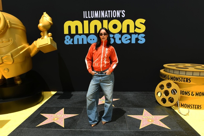 Indiana Massara radiates elegance while attending a major film premiere in Hollywood.
