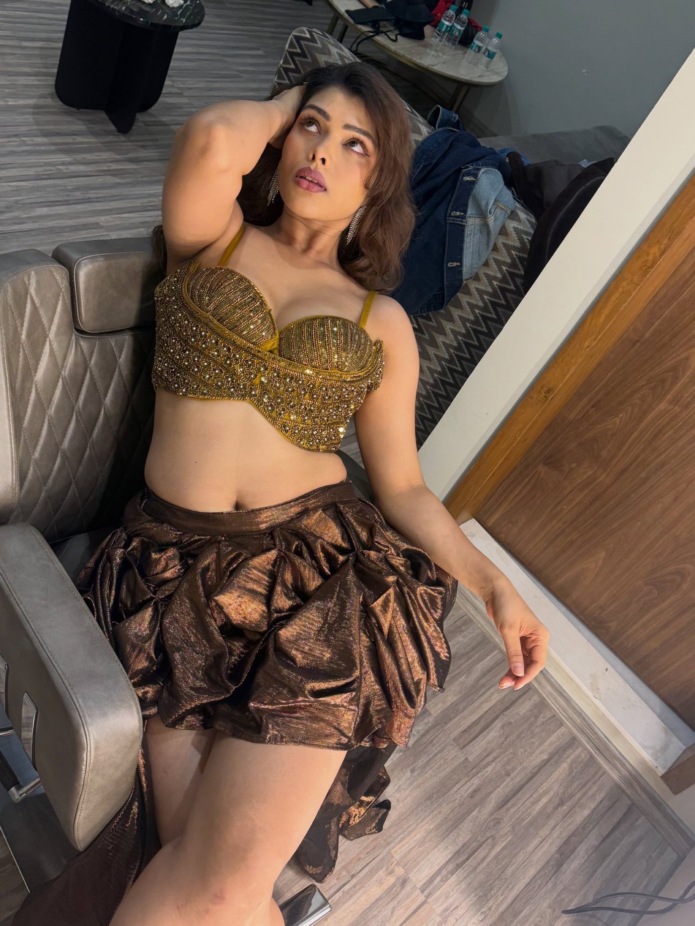 Mahima Gupta's Metallic Glamour: A Bold Fashion Statement Winning Hearts Online
