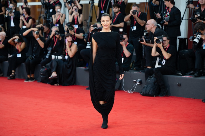 Irina Shayk Commands the Red Carpet in Stunning Evening Wear