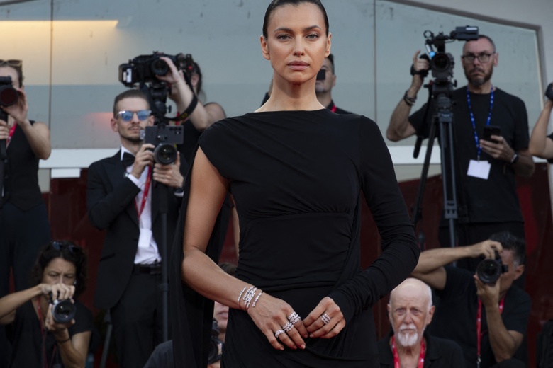 Irina Shayk Commands the Red Carpet in Stunning Evening Wear