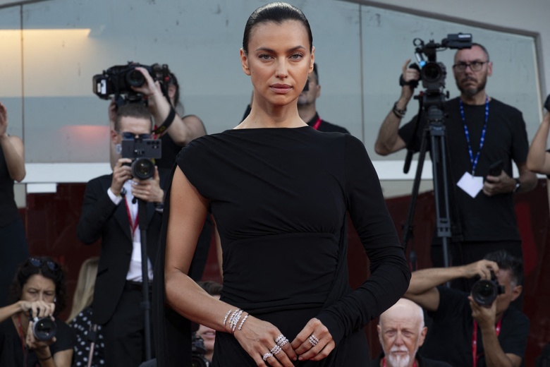 Irina Shayk Commands the Red Carpet in Stunning Evening Wear