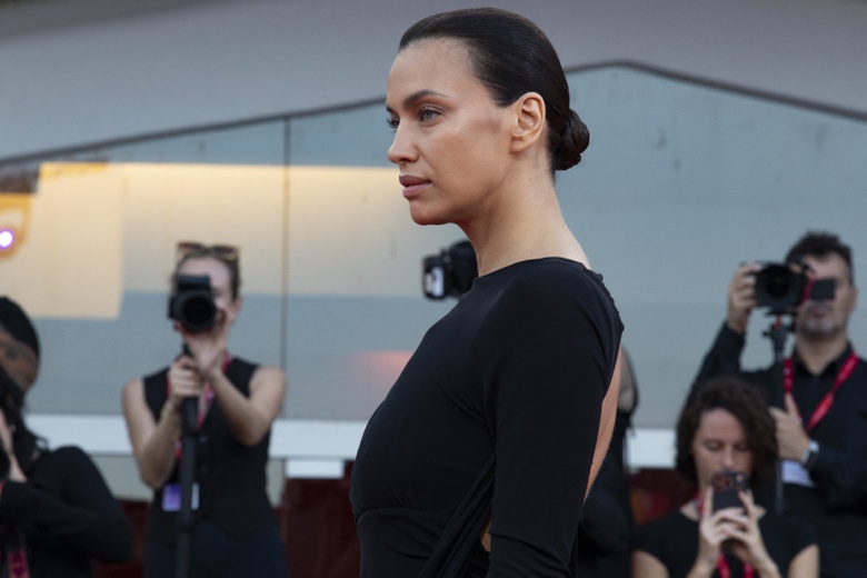 Irina Shayk Commands the Red Carpet in Stunning Evening Wear