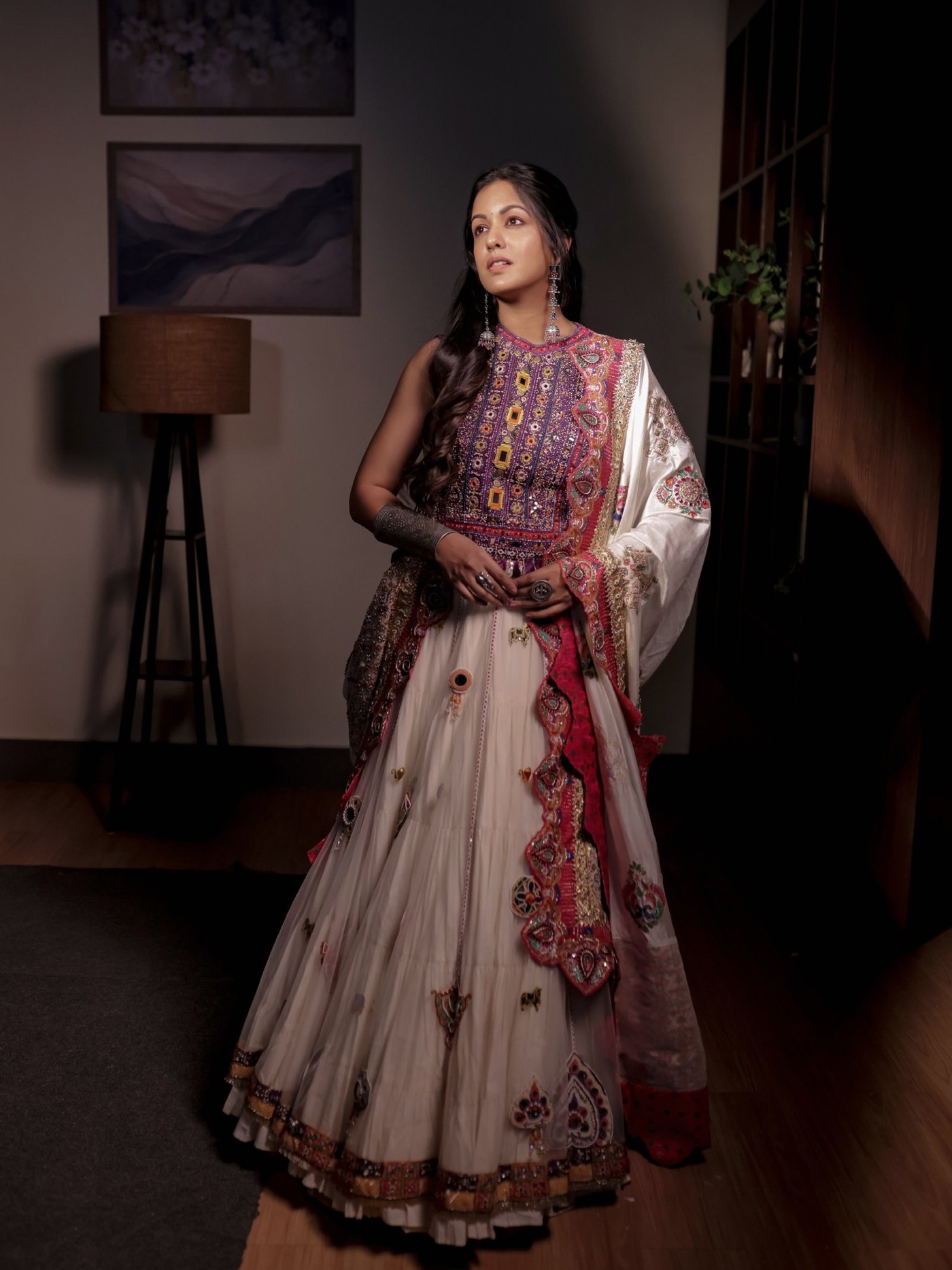 Ishita Dutta Sheth's Dual Cultural Festive Fashion Statement
