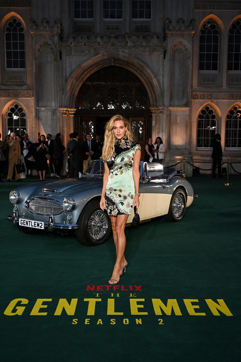 Jacqui Ainsley Glows on the Red Carpet at a Major London Premiere