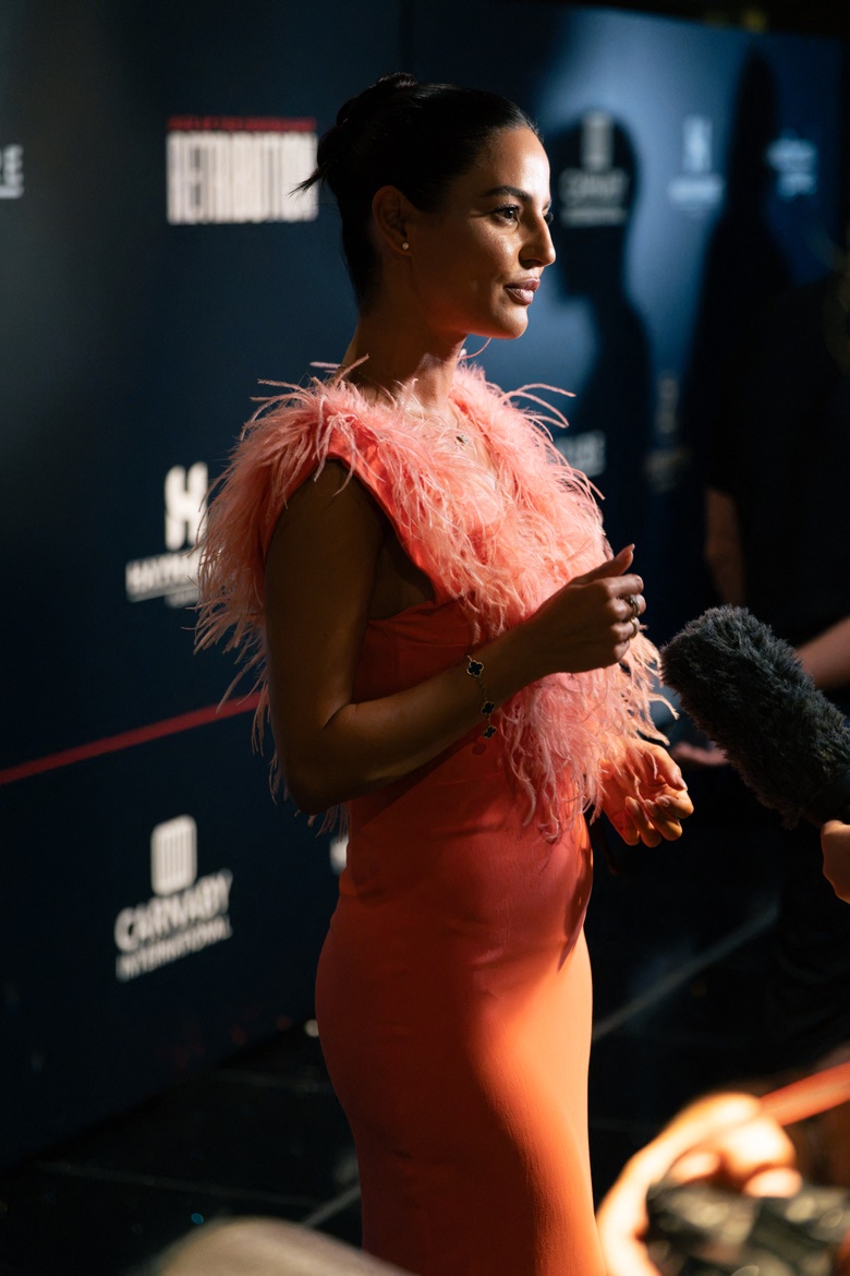Jana Perez is seen at the London premiere of 'Rise of The Footsoldier Retribution'. - Photos & Updates