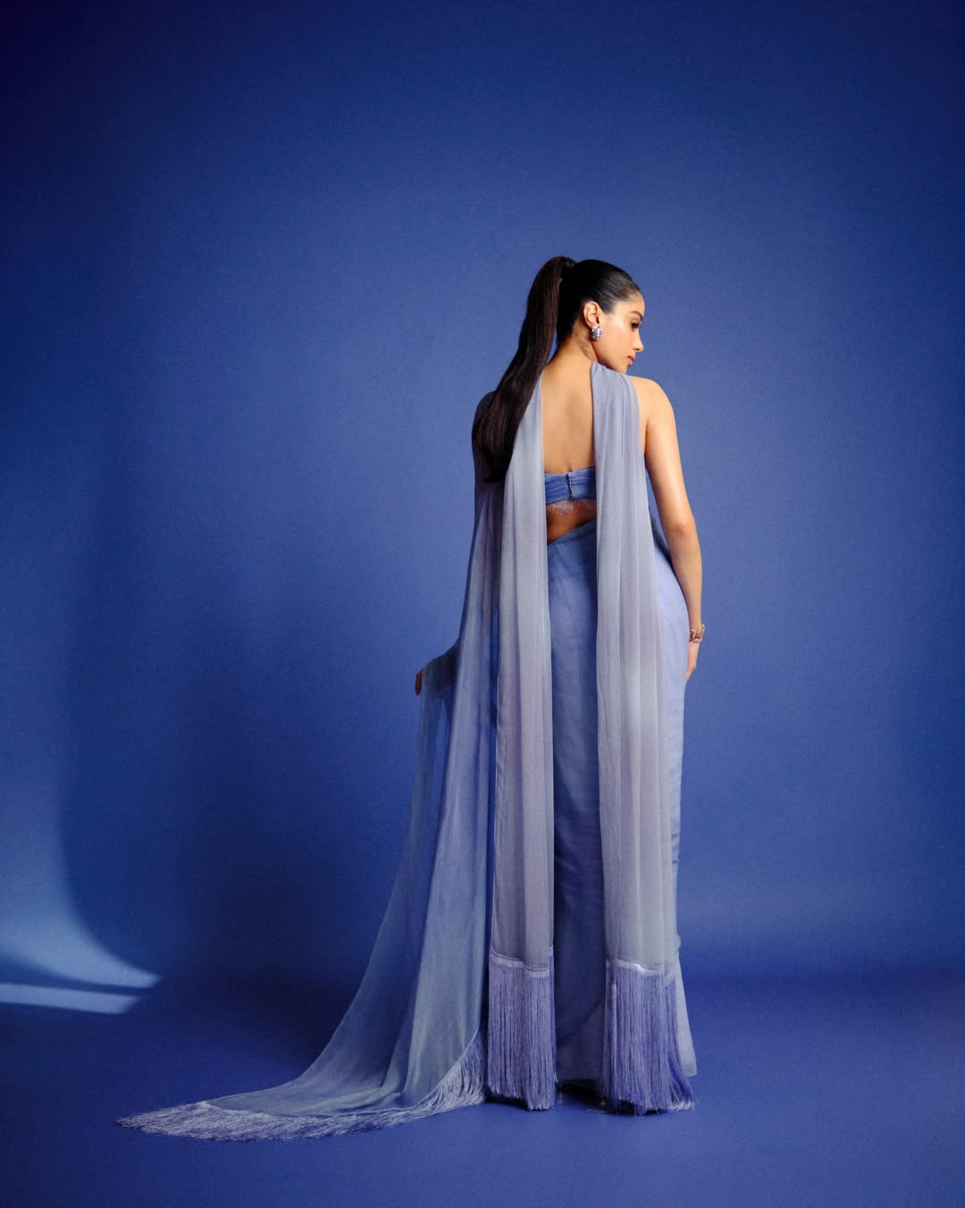Janhvi Kapoor Shines in Ethereal Blue Studio Portraits