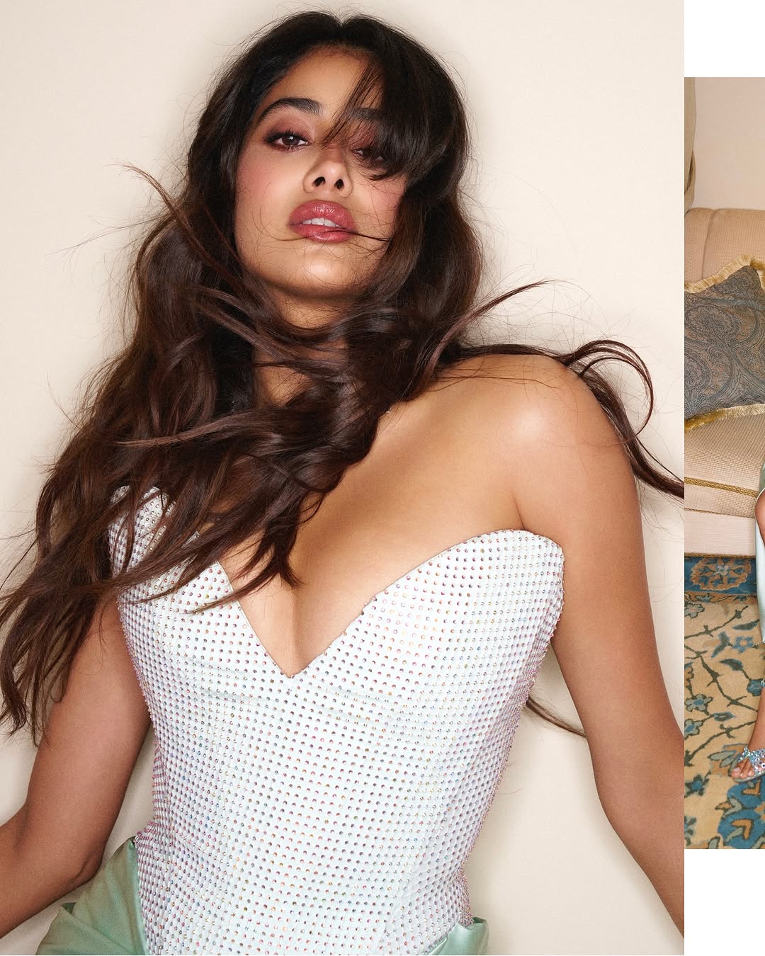 Janhvi Kapoor Dazzles in Purple Gown!