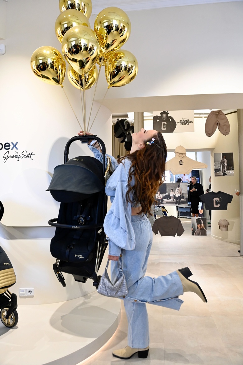 Jasmin Wagner Shines Brightly at the Cybex Apparel Collection Launch!