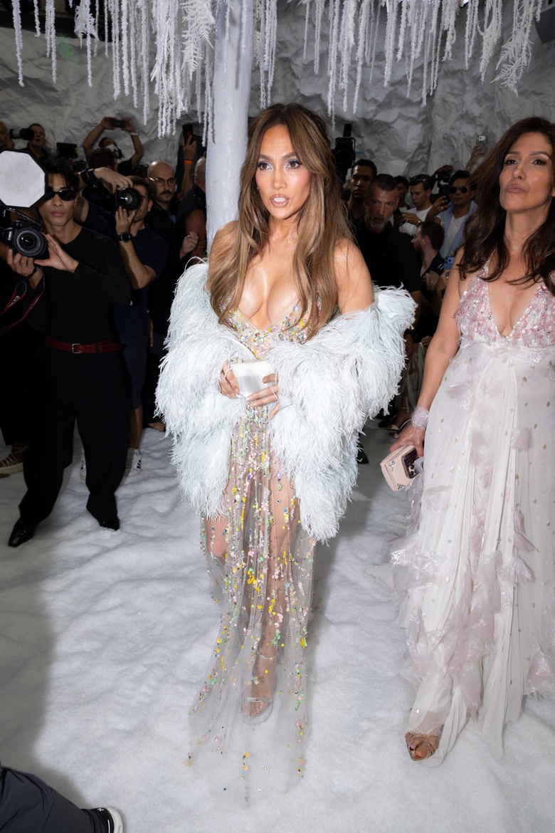 JLo Brings the Glamour: From Paris Fashion Week to Hollywood Red Carpets