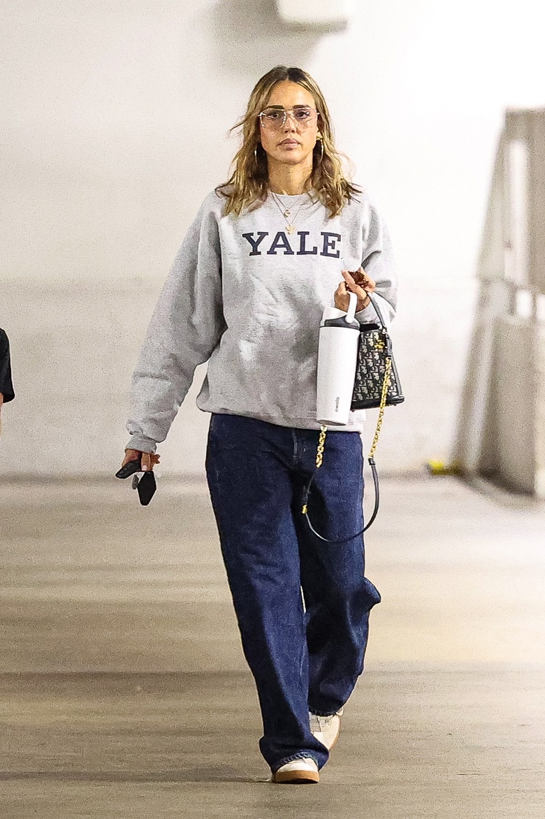 Jessica Alba is spotted enjoying a chic outing in Beverly Hills, CA, radiating classic Hollywood style. - Photos & Updates