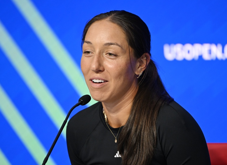 Jessica Pegula Radiates Elegance at Media Day in New York