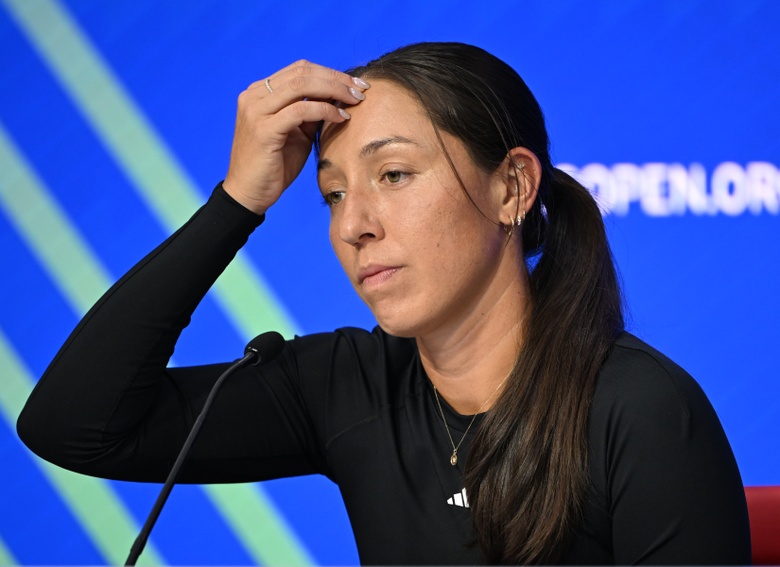 Jessica Pegula Radiates Elegance at Media Day in New York