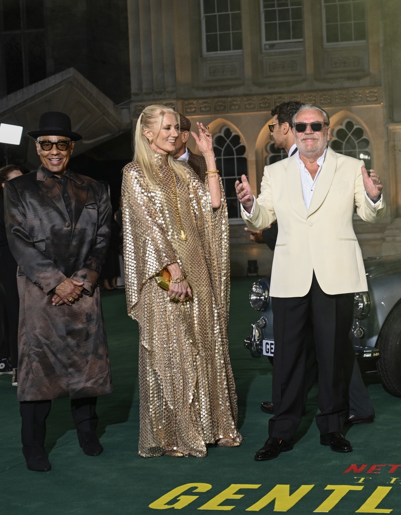 Joely Richardson Radiates Glamour at World Premiere Event